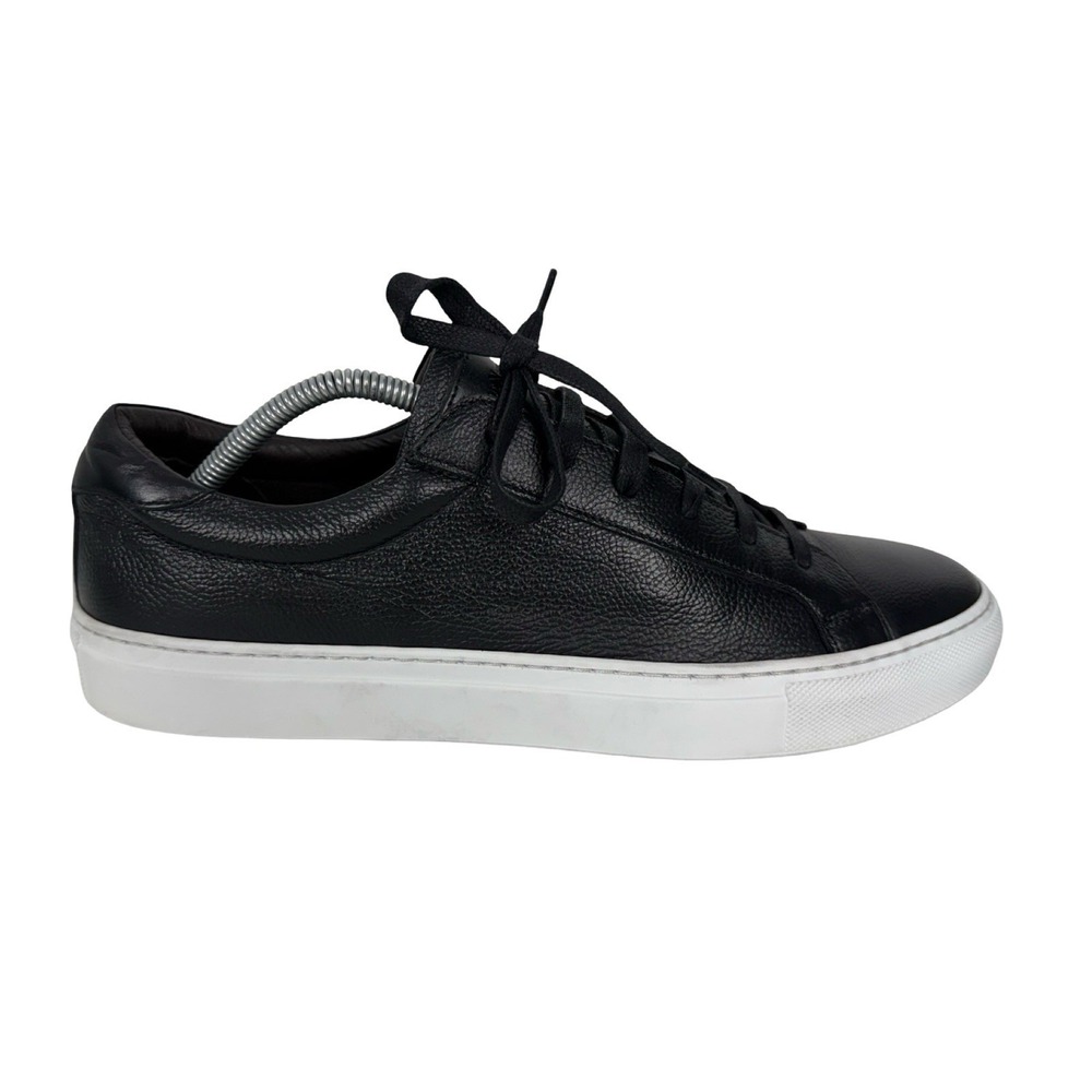 To Boot New York Sierra Sneakers Mens Size 10.5 Black Leather Made In Italy